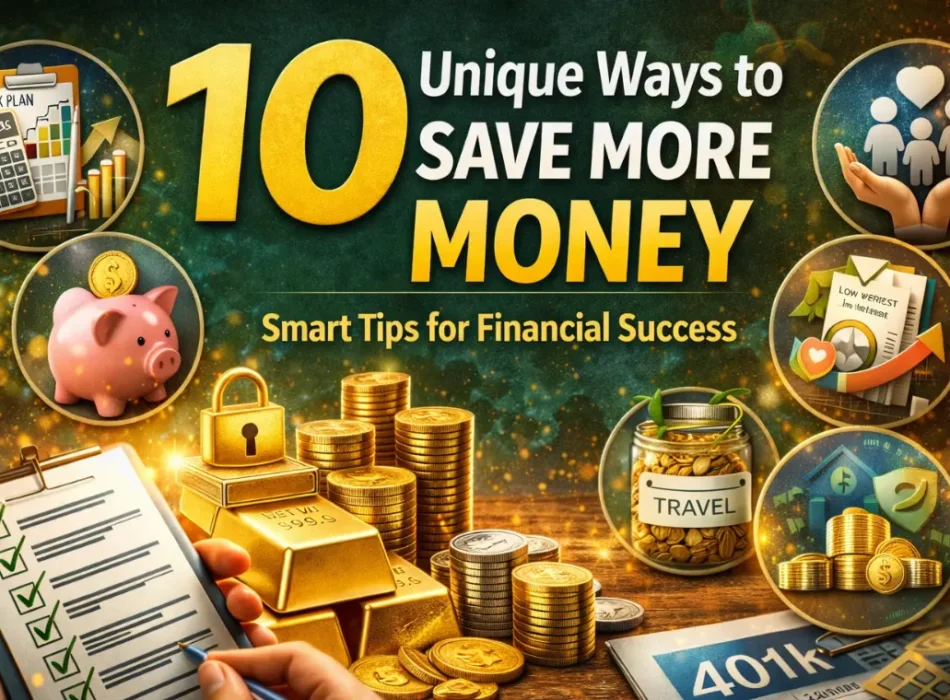 10 Unique Ways to Save More Money